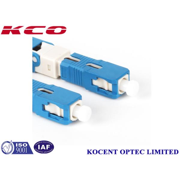 Blue SC UPC Fiber Optic Fast Connector for 2.0mm and 3.0mm FTTX Solutions