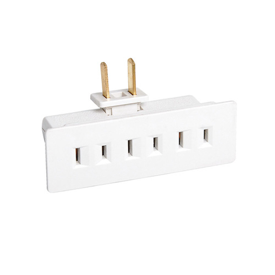 Wall Power Socket And Wall Tap One Input 3 Outlet UL cUL passed