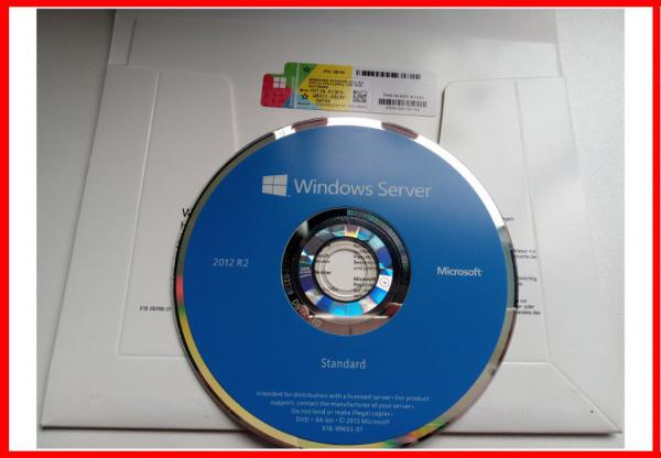 Windows Server 2012 R2 Standard OEM DVD + COA Datacenter + COA Standard activated