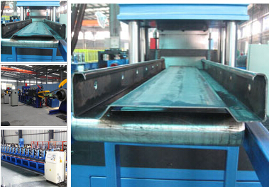 Well Known U C Channel Roll Forming Machine Work High Speed 4 Rollers