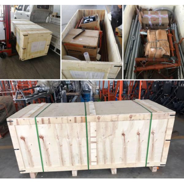 Small Portable 30m Depth Soil Sample Drill Rig Pneumatic Driven