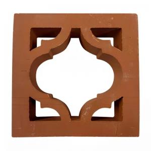 China Curved Wall Hollow Block Brick Breeze Block Fence Wall Exterior Interior on sale
