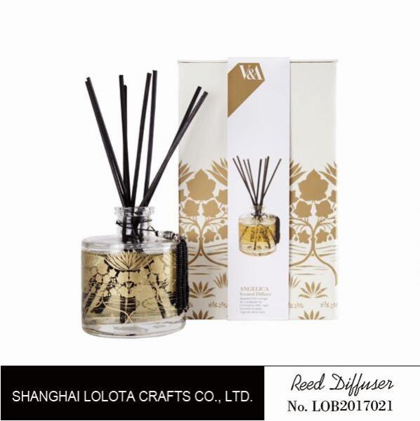 Buy Home Decoration Rose Scented Reed Diffuser , Room Scent Diffuser Sweet Smelling at wholesale prices