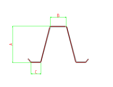 0.9 - 1.5mm Wire - electrode cutting Hat Roll Forming Machine 15 stations
