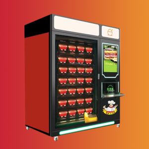 4000W 220V Automatic Vending Machine , Fast Hot Food Vending Machine