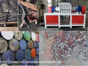China Customizable Steel Scrap Shredder Machine With High Strength Revolving Knife on sale