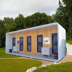 Functional Rooms Prefabricated Expandable Container House EPS Board
