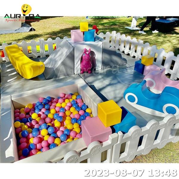 Soft Play Sets Kids Soft Play Merry Go Round Outdoor Playground Climber Ball Pit