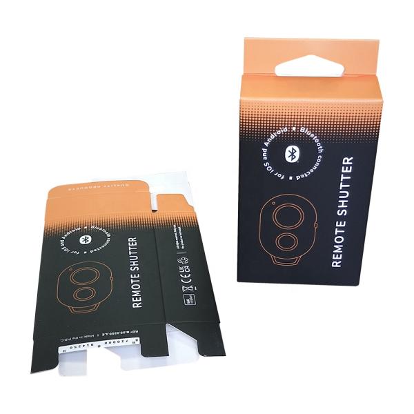 Bluetooth Selfie Stick Box Recycled Customized Remote Shutter Box With Hook