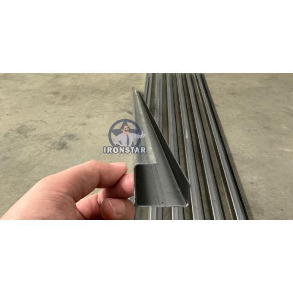 Triangle angle channel roll forming machine for Nepal angle bar roll forming machine V shape roll forming machine