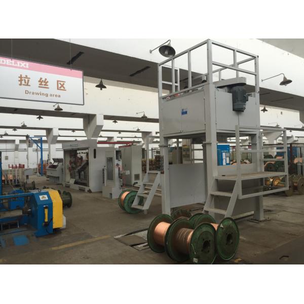 9DT Copper Wire Drawing Equipment , Tungsten Capstan Intermediate Wire Drawing Machine