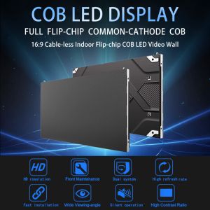 P0.9 COB LED Display 3840Hz Refresh Rate 1000cd Brightness
