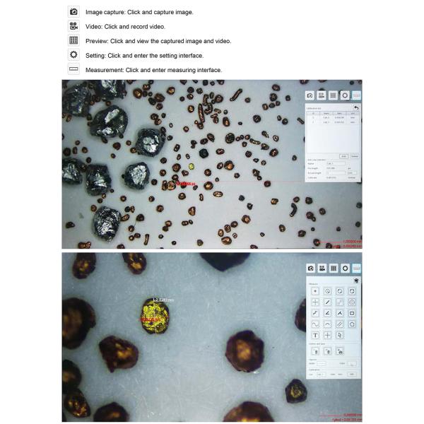 Stereo Electron Measurement 0.7-4.5x Zoom LED LCD Digital Microscope