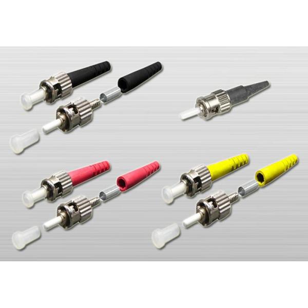 Simplex 2.0mm Single Mode ST Connector With Black Boots