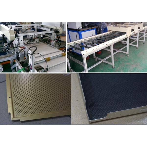 Automatic Ceiling Tile Making Machine Customized Ceiling Tile Textile Stick