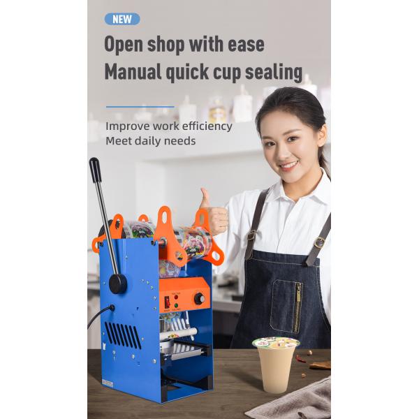 High Cost Performance Milk Tea Cup Sealer Machine with Adjustable Settings 8 KG Capacity