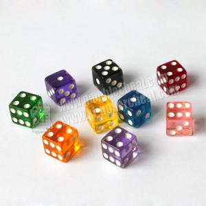 Quality Colorful Perspective Gamble Magic Trick Dice Remote Control Dice for sale