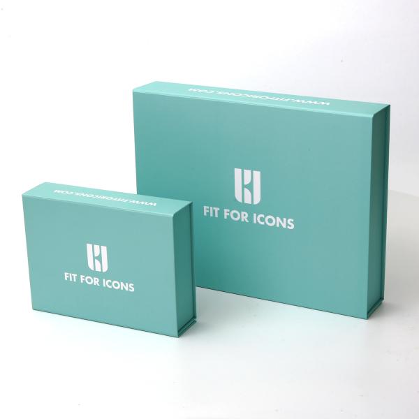 Customized Printed Foldable Magnetic Box With Flap Lid