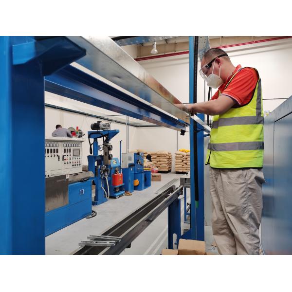 New design extrusion machine power cable extrusion machine PVC/PE 70+35 wire insulation machine