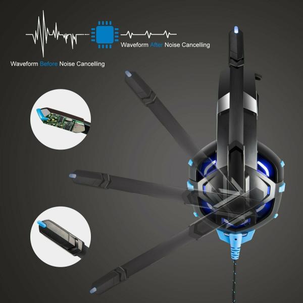 High End Over Ear 32ohm 2.2m 117dB 3.5 mm Gaming Headset