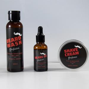 Quality Softening Glowing Beard Oil And Shampoo Mens Skincare Products for sale