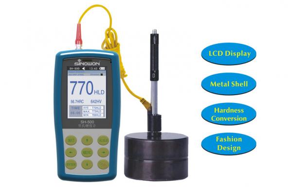 Buy Wireless Printing Portable Hardness Tester with Rechargeable Battery Color Screen Tester Di Durezza at wholesale prices