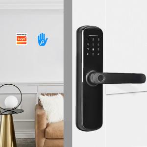 Quality Tuya Smart Lock Home Digital Card App Controlled Door Lock Biometric Fingerprint Door Lock for sale