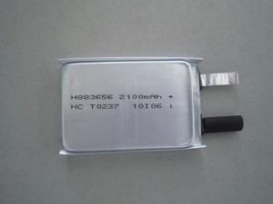 Quality High Power Smoke Alarm 883656 3.7V 2100mAh lithium ion aa rechargeable battery for sale