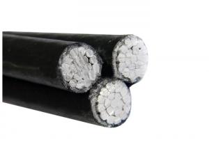 Quality Al Conductor LDPE / HDPE / XLPE Insulated Cable 1kv Low Voltage Service Drop Cable for sale
