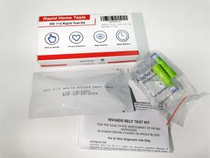Quality Home Test Hiv 1/2 Rapid Hiv Test Kits Ivd Accuracy 99% for sale