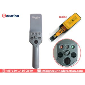 Hand Held Security Body Scanners , Handheld Wand Scanner Explosive Metal