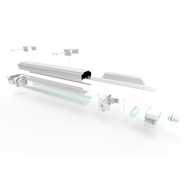 30 Watts Tri Proof Linear Led Tube Light For Supermarket