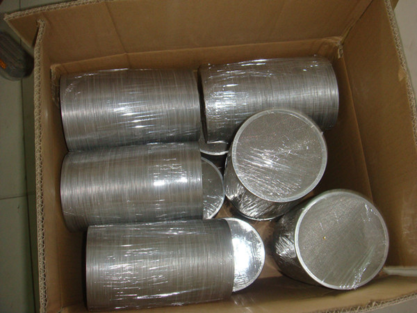 Round Cutting Stainless Steel Wire Cloth Discs , Fine Metal Mesh Filter Against Acid