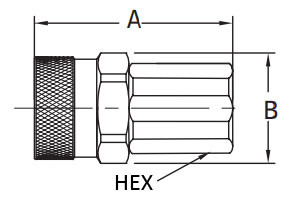 7000psi IATF16949 NBR Hydraulic Line Quick Disconnect