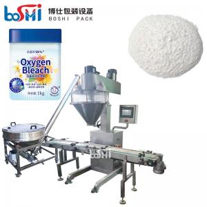 China Multifunction Semi Automatic Bottle Filling Machine For Washing Powder Laundry Powder on sale