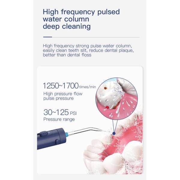600ml Electric Jet Oral Hygiene Water Flosser 10+ Working Mode