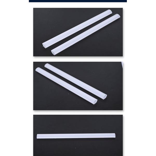 PC Cover For LED Tube Light PC Diffuser Pipe PC Profile Plastic Customized