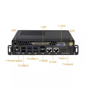 Industrial Intel OPS Computer 4K Mini For Finger Touch Interactive Whiteboard