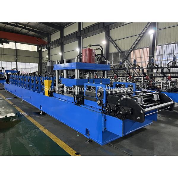 2 & 3 Waves Guardrail Roll Forming Machine 3.0mm Drive By Gear Box High Afficiency