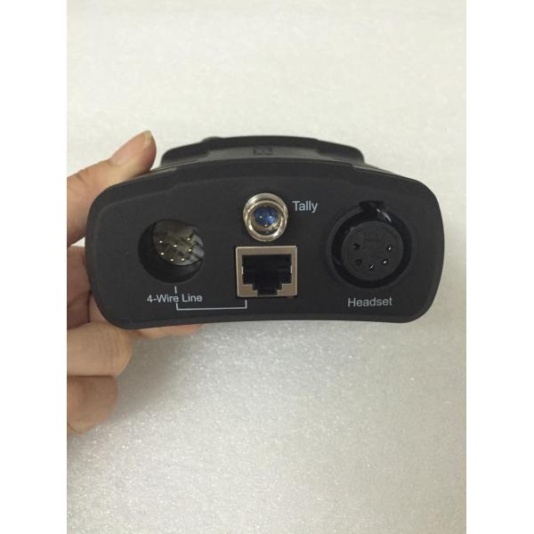 Black Wireless TALLY Light Live Broadcast System For Tv Station