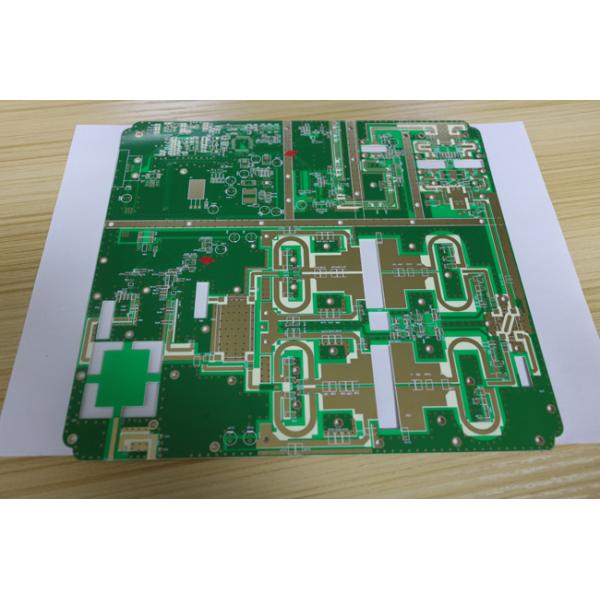 Green Solder mask 2 Layer Rogers PCB Ro4003c Board With Quick Turn Prototype