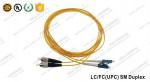 lc-fc/upc optic fiber patch cords for structure cabling to patch panel ST SC FC