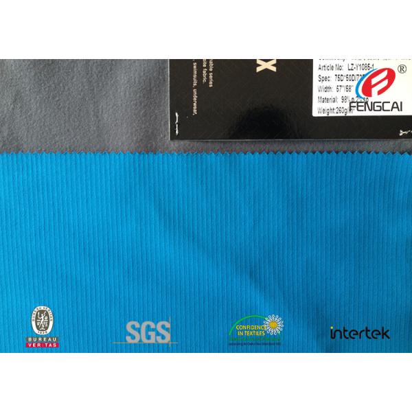 Stretch Polyester Polar Fleece TPU Coated Fabric For Warm Sportswear