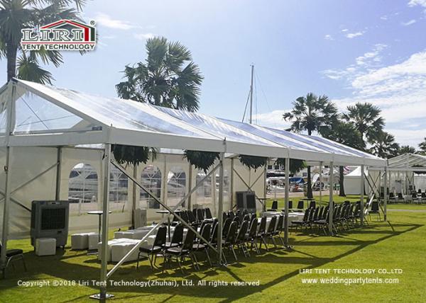 Buy Transparent PVC Roof Cover Outdoor Party Tent Marquee For Conference at wholesale prices