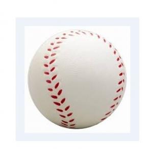 China New promotion gift creative product PU Baseball Shape Relief Stress Ball customed logo on sale