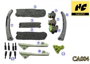 China Replacement Automobile Engine Parts Timing Chain Kit For Cadillac 4.6-Y,9 L37,LD8 V8  CA004 on sale