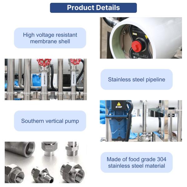 Fully Automatic Reverse Osmosis Water Purification System Commercial Use