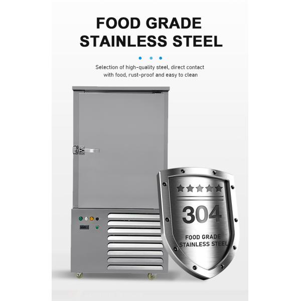 Vegetables Quick Freezer Machine Iqf Blast Freezer With Temperature Control