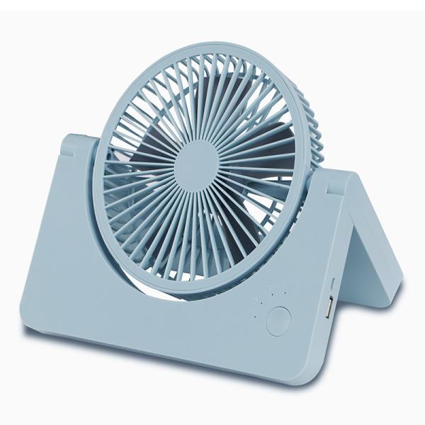 Big Airflow USB Rechargeable Mini Fan , Multi Speed Mini Rechargeable Table Fan