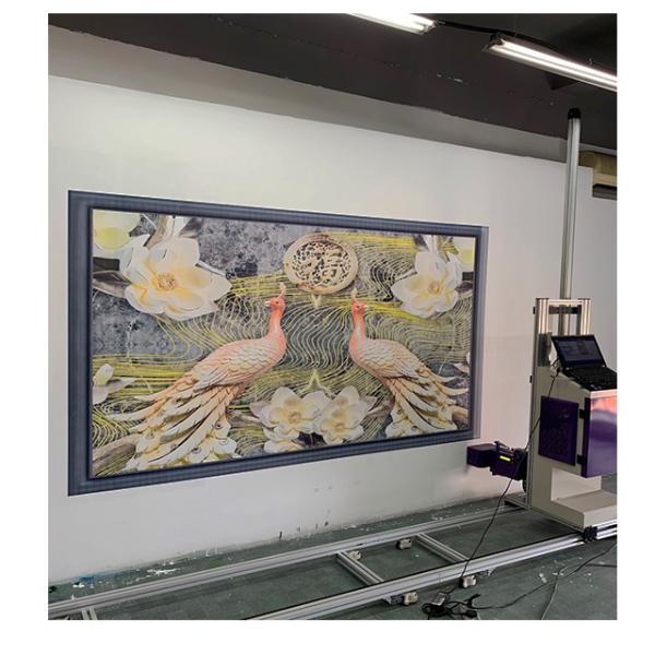 Two Way Jet Distance 30sqm/H Direct Wall Inkjet Printer